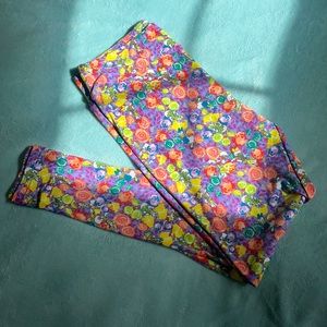LulaRoe TC Leggings, Daisy Duck print. NWOT
